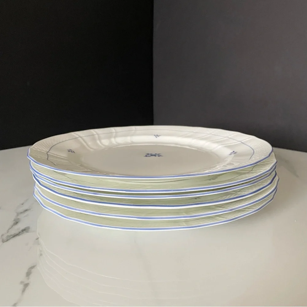 SET of 6 Dinner Plates - Coburg - Heinrich Villeroy & Boch